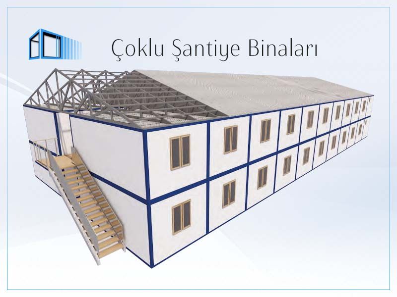 �oklu Konteyner �antiye Binas� 2 Katl�