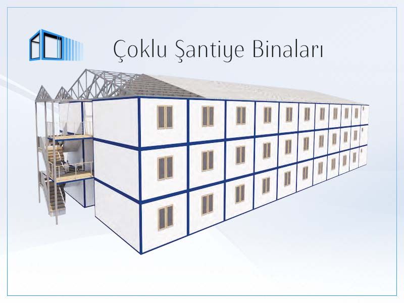 �oklu Konteyner �antiye Binas� 3 Katl�