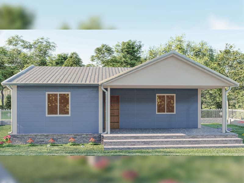 Prefabrik Ev 103 m2 Tek Katl�