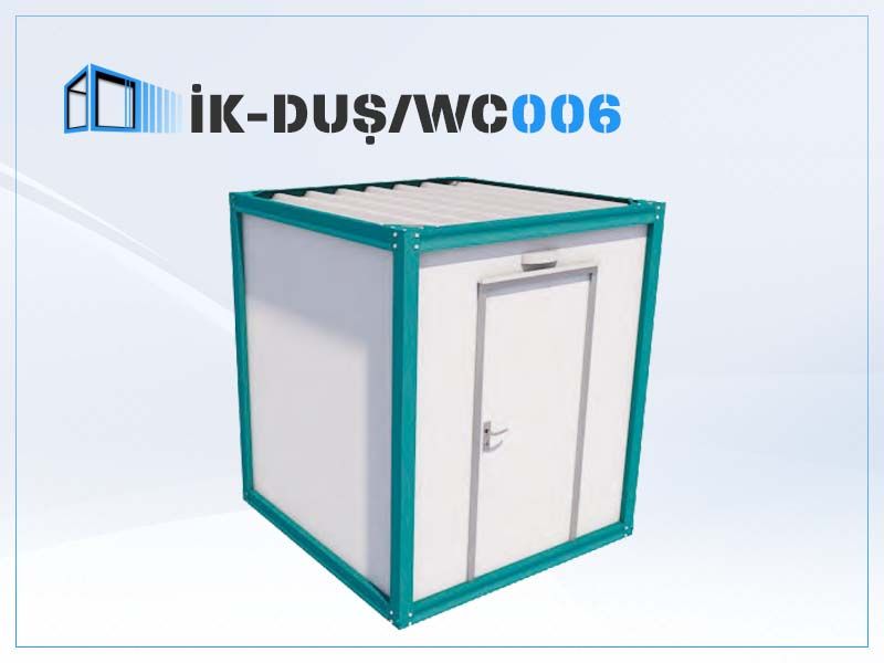 Seyyar Du� ve WC Konteyneri �K DU�/WC006