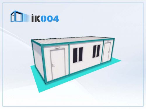  Ofis Konteynerleri-Ofis Konteyner �ki Odal� �K004 Model